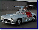 For 885.000 Euros you can own this 300 SL Gullwing coupé #198 0435500189 it is the 3rd out of 29 aluminium-bodied cars built in 1955