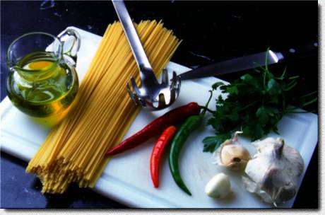 Spaghetti aglio, olio e peperoncino Zutaten