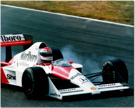 1989 F1 McLaren Honda V10 Test Driver