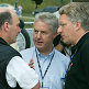 Head of Audi Sport Dr Wolfgang Ullrich, Member of the Board AUDI AG Dr Werner Mischke and Len Hunt (Audi of America) at Road Atlanta