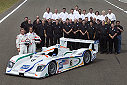 The Team ADT Champion Racing for the 2003 Le Mans 24 Hour race