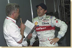 Rinaldo Capello (Audi Sport North America) achieved pole position