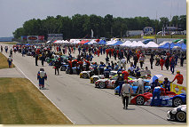 Road America just before the start