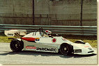 During his first season in Formula 3 racing, Emanuele Pirro formed a part of the Crugnola Team, driving a Toyota-powered Martini Mk 34. The photograph shows the car at the beginning of the season when it featured a pretty old-fashioned looking nose.