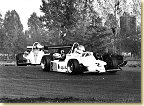  Racing events performed on airfields (e. g. Kassel-Calden as shown here) often suffer from a lack of adequate accommodations for the spectators (have a look at the trees in the background...). Emanuele did not bother and drove to first position. In the previous years the race was won by later formula 1 drivers Richardo Patrese and Nelson Piquet.