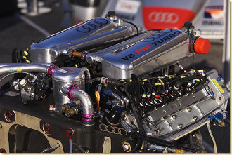 The FSI engine of the Infineon Audi R8