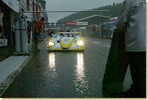 Typical Ardennes conditions greeted the Team Goh Audi and the rest of the competitors