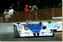 The Dyson Racing Lola EX257-MG took its second straight LMP 675 class win and overall runner-up finish