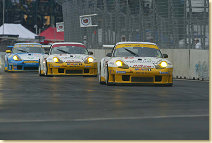 GT battle........2 Alex Job Porsches v Racers Group