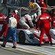 Pitstop of the #1 Infineon Audi R8