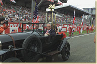 Dr Martin Winterkorn, Chairman of the Board of AUDI AG, at the parade with the Le Mans trophy