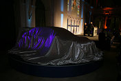 The Audi A4 DTM before the unveilling