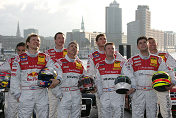 The Audi drivers for the DTM 2005