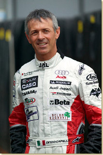 Audi works driver Rinaldo Capello