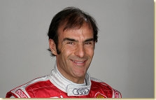 Audi factory driver Emanuele Pirro