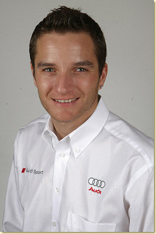 Audi factory driver Timo Scheider