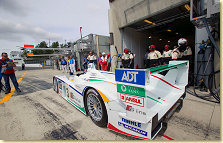 Audi R8 #3 (Team ADT Champion Racing), JJ Lehto