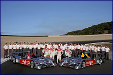  The team of Audi Sport North America